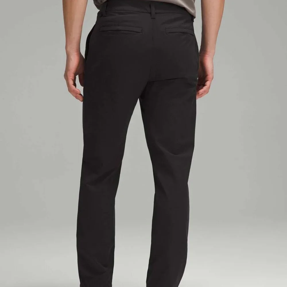 Lululemon ABC Classic Fit Black Trousers -Size 34
